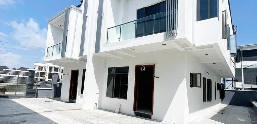 4BEDROOM SEMI DETACHED DUPLEX FOR SALE